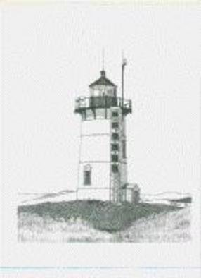 Glen Braden: 'Race Point Lighthouse', 2002 Pen Drawing, Architecture. Race Point Lighthouse, located on Cape Cod in Massachusetts. The original was sold but we have framed, double- matted prints available....