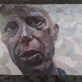 Genna Gurvich: 'Meaning', 2010 Acrylic Painting, Portrait. Artist Description:           from the cycle 