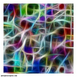 George Curington: 'Contemporary Thought 11', 2013 Digital Art, Abstract.          Digitally altered Pastel, contemporary, painting, Giclee, surealism, drawing, avante garde         ...