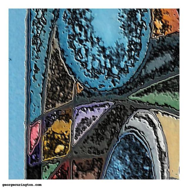 Artist George Curington. 'Contemporary Thought 3' Artwork Image, Created in 2013, Original Digital Art. #art #artist