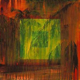 George Oommen: 'kerala palms 2', 2004 Oil Painting, Landscape. 