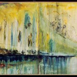 George Oommen: 'kerasla spice coast', 1997 Oil Painting, Landscape. 