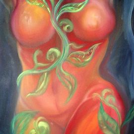 Georgia Papamichail: 'nature of the body', 2004 Other Painting, nudes. Artist Description:  Were are the trouths in the nature of the body?  ...