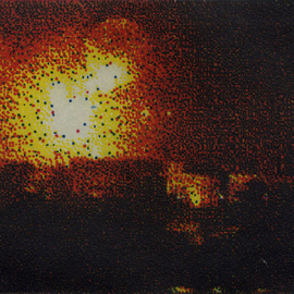 Geo Sipp Artwork Explosion, 2008 Intaglio, War