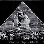 ATLANTEAN MAP IN BLACK By Jerry  Di Falco