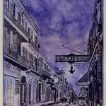 Antoines in Violet New Orleans By Jerry  Di Falco
