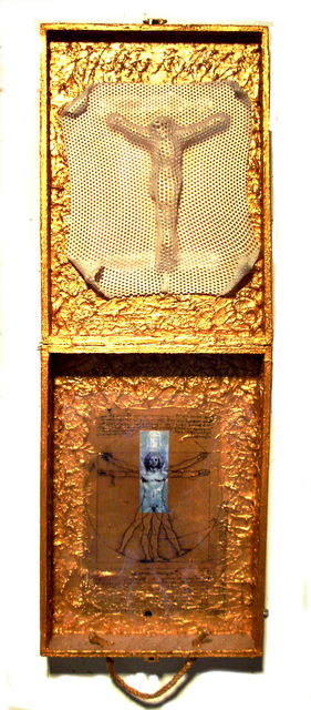 Artist Jerry  Di Falco. 'CAMERA NON OBSCURA WITH CRICIFIX' Artwork Image, Created in 2009, Original Digital Art. #art #artist