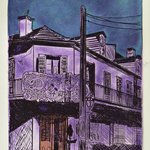 DIXIES BAR IN NEW ORLEANS BLUE 1941 By Jerry  Di Falco