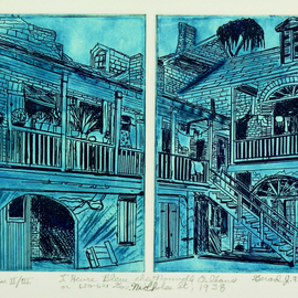 L Heure Bleue chez Nouvelle Orleans By Jerry  Di Falco