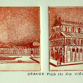 ORANGE PISA IN SIX VIEWS By Jerry  Di Falco