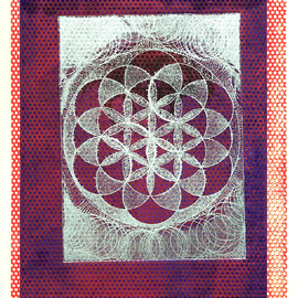 Jerry  Di Falco Artwork Optical  PI   Eros, 2014 Other Printmaking, Geometric