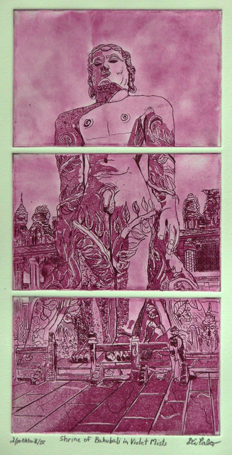 Artist Jerry  Di Falco. 'SHRINE OF BAHUBALI' Artwork Image, Created in 2014, Original Digital Art. #art #artist