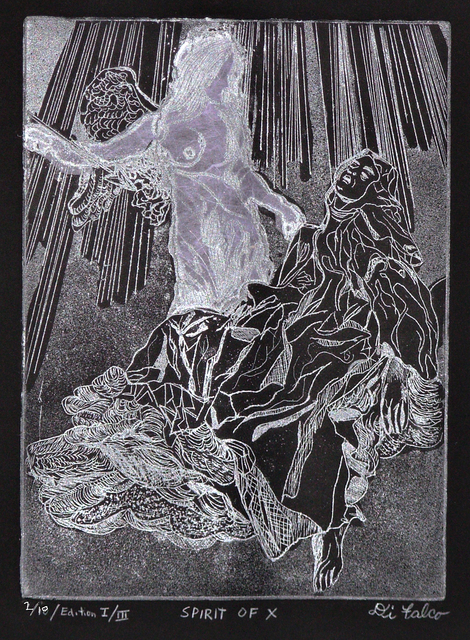 Artist Jerry  Di Falco. 'SPIRIT OF X' Artwork Image, Created in 2012, Original Digital Art. #art #artist
