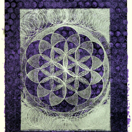 Jerry  Di Falco Artwork Silver  Pi  Equals  X  Plus  Helix, 2014 Other Printmaking, Geometric