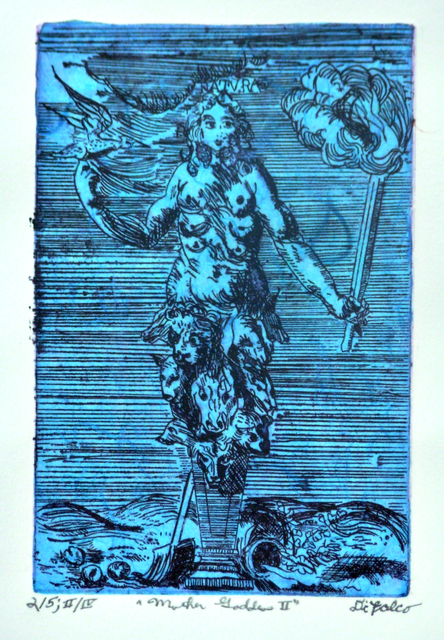 Artist Jerry  Di Falco. 'Mother Goddess Two' Artwork Image, Created in 2020, Original Digital Art. #art #artist