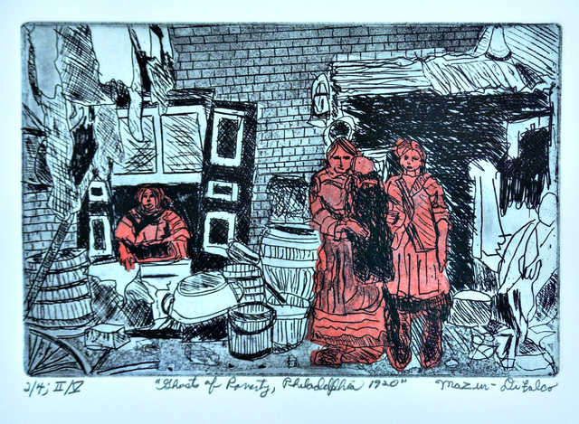 Artist Jerry  Di Falco. 'Philadelphia 1920' Artwork Image, Created in 2020, Original Digital Art. #art #artist