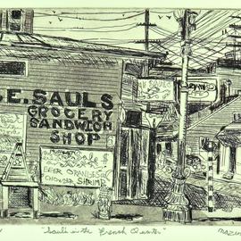 Sauls In The French Quarter, Jerry  Di Falco