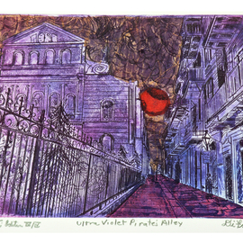 ultra violet pirates alley By Jerry  Di Falco