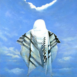 Ghenadie Sontu Artwork Prayer for Messiah, 2010 Oil Painting, Biblical