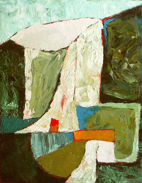 Sossella Gilberto  'Torri', created in 2009, Original Painting Oil.
