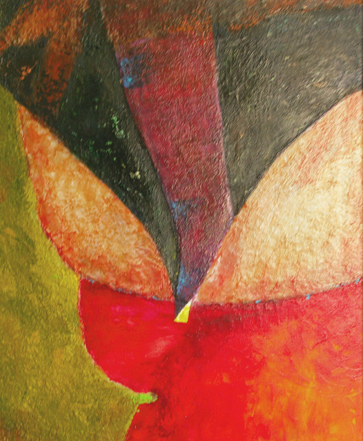 Sossella Gilberto  'Fiore', created in 2004, Original Painting Oil.
