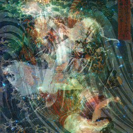 G Knight Artwork Yoda Dragon, 2014 Digital Art, Digital