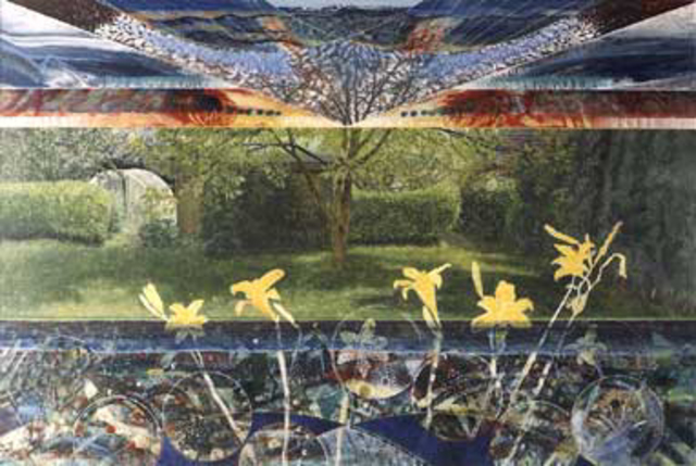 Gian Michael Merlevede  'Tree Of Life', created in 2001, Original Painting Acrylic.