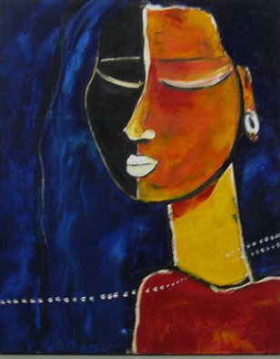 Gnana Ponnusamy: 'cherished fantasy - 02', 2012 Oil Painting, Love. Cherished Fantasy - 02 is painted by P. Gnana in 2012. ...