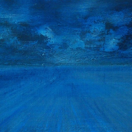 Goran Petmil: 'STORM', 2013 Oil Painting, Beach. Artist Description:  THE BEACH, PAINTING OF THE BEACH, BRIGHT STORMY DAY ON THE OCEAN. THE HORIZON, OIL ON CANVAS ...