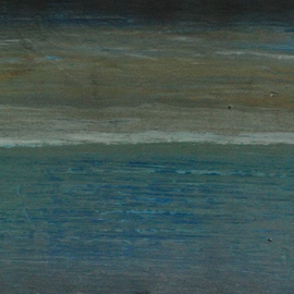 Goran Petmil: 'VERY BLUE', 2013 Oil Painting, Beach. Artist Description:   THE BEACH, PAINTING OF THE BEACH, BRIGHT STORMY DAY ON THE OCEAN. THE HORIZON, OIL ON PLYWOOD ...