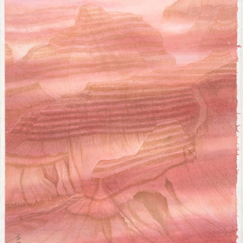 canyonscape 2 painting By Grace Auyeung