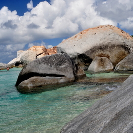 Jacob Joseph: 'rocks of ages', 2012 Color Photograph, Nature. Artist Description: GIANT ROCKS AT THE SEASHORE...