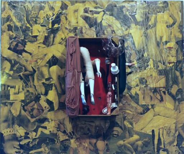Artist Greg Nuttall. 'Weightlessness' Artwork Image, Created in 2001, Original Assemblage. #art #artist