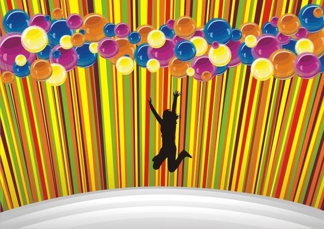 Guldau Sweta  'Rainbow, Sphere, Vector', created in 2010, Original Illustration.