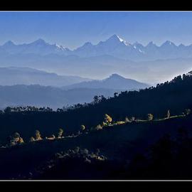 Gurdas Dua Fiipc Fbaf Hon.apasp: 'View From KOSANI', 2005 Color Photograph, Landscape. Artist Description: Himalyan Mountain ranges  ...