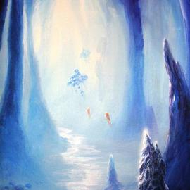 Ivan Grozdanovski: 'Dvorana svetlost', 2011 Oil Painting, Space. Artist Description:  Daleki svetovi- ( dvorana svetlosti)              ...