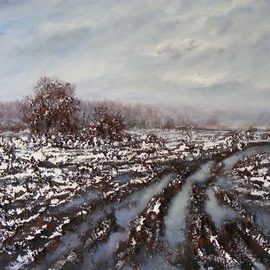  Rural road in winter By Ivan Grozdanovski