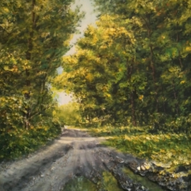 forest path in summer By Ivan Grozdanovski