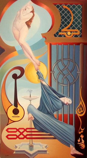 Gyuri Lohmuller  'Lamentation', created in 2015, Original Painting Oil.