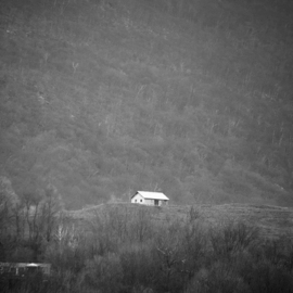 Haile Ratajack: 'house in the hills', 2022 Digital Photograph, Landscape. Artist Description: A quiet little house hidden in the hills along RT 22 in New York. ...