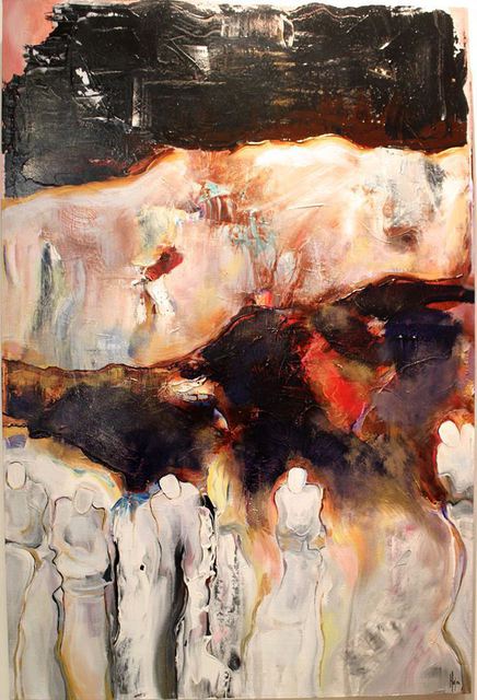 Hajni Yosifov  'Oversoul', created in 2015, Original Painting Acrylic.