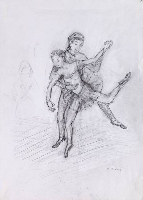 Hana Grosova  'Dancers', created in 2012, Original Painting Oil.