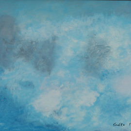 Harris Gulko: 'Gathering Storm Clouds', 2002 Oil Painting, Clouds. Artist Description: This painting represents a manifestation the concept of turning a vice into a virtue.  The morning I made this painting the heavens were threatening a storm.  In fact by the time I got my materials together the sky already indicated its intentions, promising strong winds, lots of rain ...