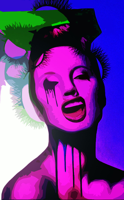 Artist Tyler Hebert. 'The Joker' Artwork Image, Created in 2011, Original Photography Mixed Media. #art #artist