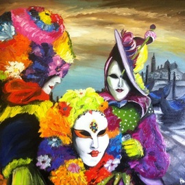 Carnival in Venice By Helen Bellart