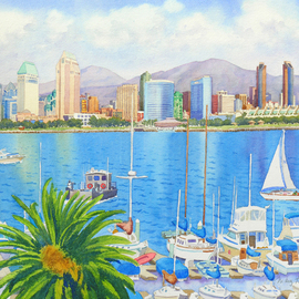 San Diego Fantasy by Mary Helmreich By Mary Helmreich