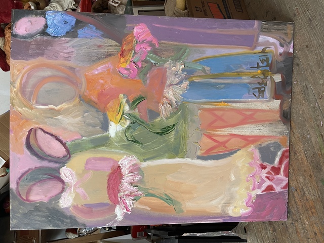 Paul Edelstein  'Love Aurascape', created in 2021, Original Painting Oil.