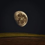 moonset By Herman Van Bon