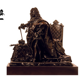 Fernando  Andrea: 'le roi soleil 1701', 2019 Bronze Sculpture, History. Artist Description: BY FERNANDO ANDREASCALE 1: 6 BRONZE SCULPTURELIMITED EDITION  20 copies WOODEN BASE and CERTIFICATE OF AUTHENTICITY INCLUDED  Wax Stamp and signature of the sculptor In 1701 Hyacinthe Rigaud executed the famous portrait of Louis XIV that eventually would arguably become the most recognisable icon for the ...