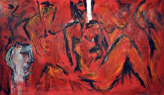 Maciej Hoffman  'Way', created in 2009, Original Painting Oil.